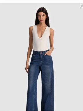 Alice and Olivia Olea Bodysuit NWOT M